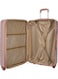 Star Line Star Line 5 Piece Luggage Trolley Bags Set Rose Gold
