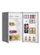 Haam Single Door Refrigerator, 3.1 Feet, HM120SRF-O23, Silver (Installation Not Included)