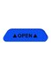 Generic - 4-Piece Open Safety Warning Reflective Sticker Set