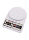ميزان مطبخ رقمي ابيض/أسود 5 كجم