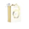 Giftmaker Gold and Cream Wreath Gift Bag- Large