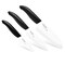 Kyocera FK-3PC BK 3Piece Advanced ceramic Revolution Series Knife Set, Blade Sizes: 5.5&quot;, 4.5&quot;, 3&quot;, Black