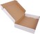 Lavish Premium Quality White Gift Carton Boxes. 33 X 23 X 12 cm, For Festival Gift, Wedding, Christmas Birthday [50-Units]