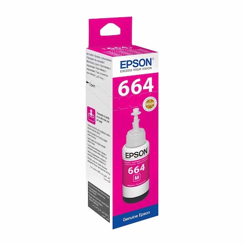Epson T6643 Ink Bottle - 70 ml - Magenta