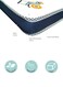 Moon Crib And Toddler Bed Mattress, Dual Sided Sleep System, Breathable Premium Baby Mattress For Infant And Toddler,Reversible Baby Mattress, With Printed Graphic