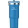 Stanley Classic IceFlow Flip Straw Double Walled Insulated Tumbler 0.89L, Stainless-Steel, Leak-Proof Flip Straw, Easy to Carry Handle, Dishwasher safe &amp; BPA Free. Azure.