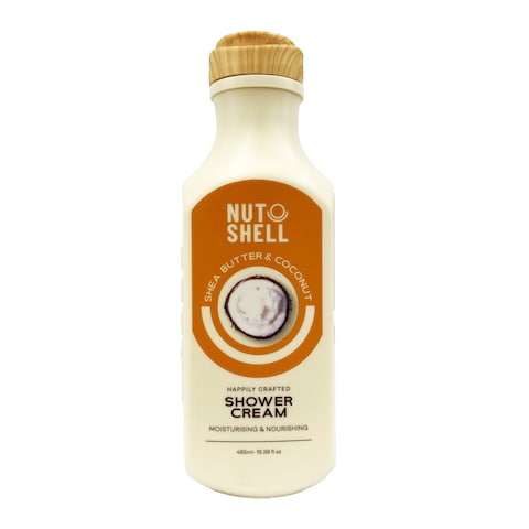 Nutshell Shea Butter and Coconut Shower Cream - 485 ml