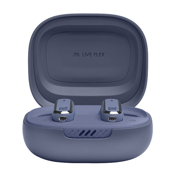 JBL Live Flex TWS Bluetooth In-Ear Earbuds With Charging Case Blue