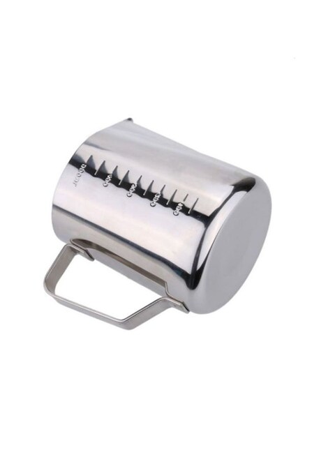 MissTiara Stainless Steel Milk Frother Jug Silver 350ml