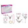 Power Joy Glam Glam Pretty Decorate Princess Playset Multicolour Pack of 18
