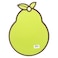 Lock &amp; Lock Anti-Bacterial Character Cutting Board Pear CSC552 Green