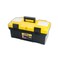 Crownman Professional Heavyduty Plastic Toolbox 19 Yellow Black
