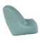 In House Harvey Velvet Bean Bag Chair - Medium - Light Turquoise