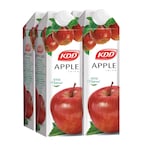 Buy KDD Juice Apple 1L x Pack of 4 in Saudi Arabia