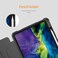 Nillkin Case For Ipad Pro 12.9 (2020) Pu Leather Full Protective Case With Apple Pencil Holder Smart Cover With Auto Sleep/Wake Function [ Designed For Apple Ipad Pro 12.9 (2020) ]