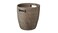 Plant pot, in/outdoor dark grey/beige, 32 cm