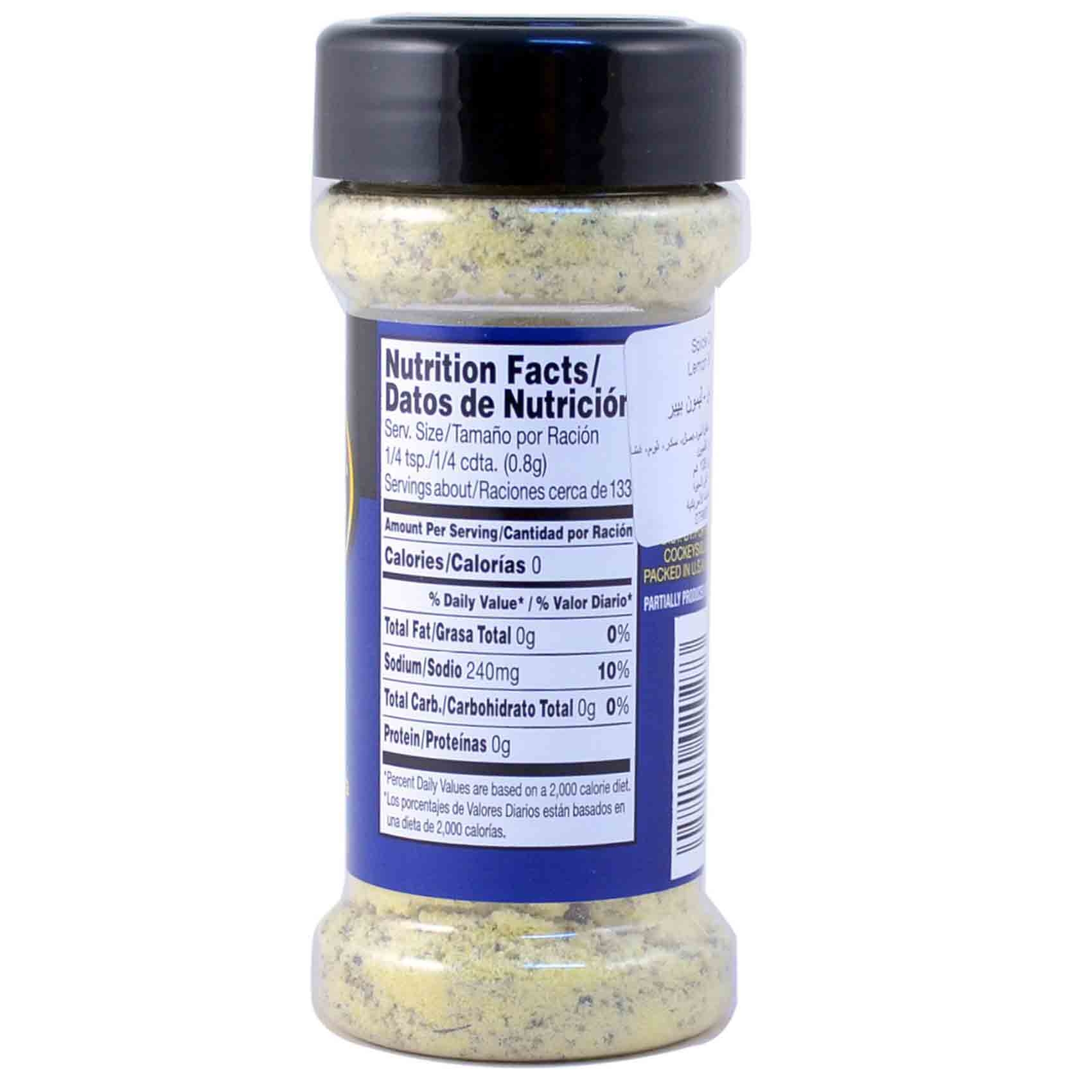 Classic Spice Lemon And Pepper Seasoning 106 Gram product thumbnail 2