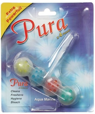 بيورا كرات تنظيف المرحاض - 4 كرات