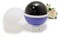 Doreen Romantic Rotating Star Moon Sky Rotation Night Projector Light Lamp-Purple