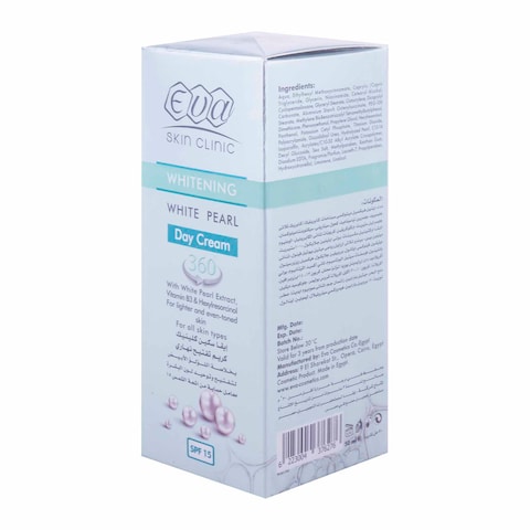Eva Skin Clinic White Pearl Whitening Day Cream - 50 ml