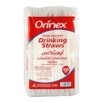 Buy Orinex paper wrapped drinking straws 100 pieces in Saudi Arabia