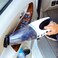 Powerful &amp; Handy Car Vacuum Cleaner, Wet &amp; Dry, OMCVC1844, Strong Suction, DC 12V Car Adapter, Portable, Lightweight, Handheld Vacuum Cleaner for Pet, Home and Car Cleaning