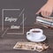 Decdeal - 300mL Stainless Steel Espresso Stove Percolator Espresso Maker Pot Stove Top Coffee Maker Italian Espresso Coffee Maker Pot Moka Pot