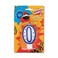 Fun It's Cool Numeral 0 Birthday Candle Multicolour