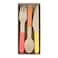 Neon Wooden Cutlery Set