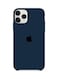 Generic Protective Silicone Case Cover For Apple iPhone 12 Pro Max 6.7Inch Dark Blue