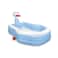 Intex Swim Center Shootin' Hoops Inflatable Family Pool, Blue