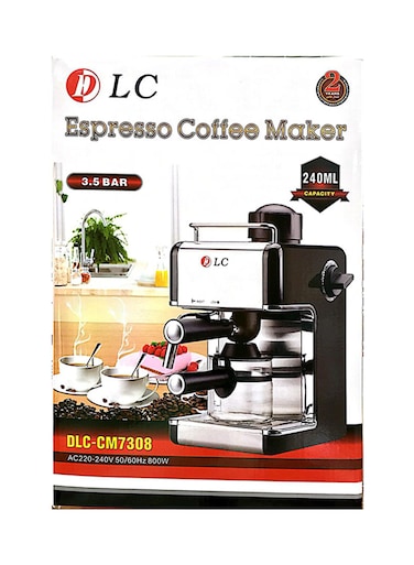 ماكينة صنع قهوة إسبرسو بسعة 240 مل