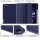 TRON Case For iPad Pro 11 Inch (2022/2021/2020 Model) with Pencil Holder, Support 2nd Pencil Charging, Slim Tablet Cover, Auto Wake/Sleep (Blue)