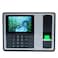 Generic-Biometric Fingerprint Password Attendance Machine Employee Checking-in Recorder 4 inch TFT LCD Screen DC 5V Time Attendance Clock
