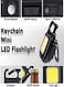 Keychain Light - Rechargeable Flashlights, 4 Modes Mini Flashlight Keychain with Folding Bracket Bottle Opener and Magnetic Base for Emergency and Outdoor Use&hellip;