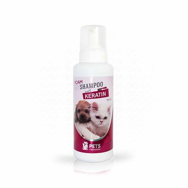 Pets Republic Foam Dry Shampoo with Keratine - 520ml