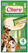 CHURU chicken with vegetable recipe  56g/4 sticks - Pack of 3