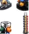 Lushh Stainless Steel Coffee Capsule Holder, 360 Degree Rotating Coffee Pod Holder Tower Rack Stand for 40 Nespresso Coffee Capsules, Black