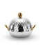 Generic Stainless Steel Mughal Dome Hotpot Silver