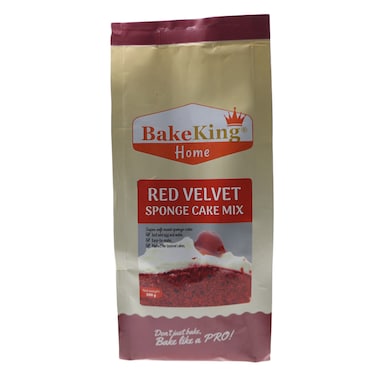 BakeKing Red Velvet and Muffin Cake Mix 500g
