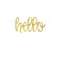 Hello Baby Script Banner