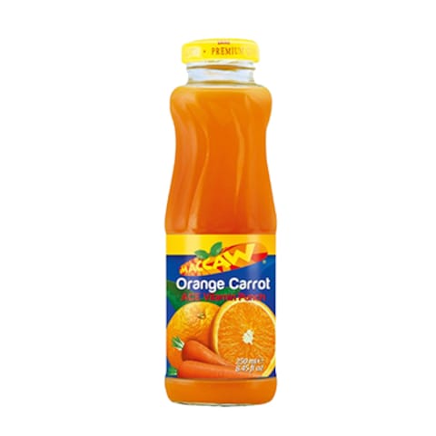 Maccaw Juice Orange Carrot 250ML
