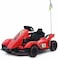 Lovely Baby Power Riding Drift Car For Kids 505, Battery Operated Car With Remote Control, Light, Music, Electric Drifting Toy, Ride-On Car For Boys Girls,Quality Sit And Drive Gift Car (Red)