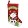 Christmas Magic 24976 Santa Stocking- 46 cm Size- Red