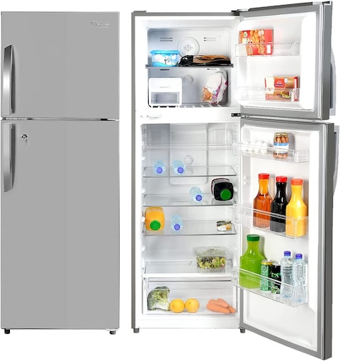 Super General 333L Net Capacity Double Door Refrigerator, Inox, SGR410I