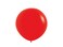 Sempertex 36''Round Balloon, Latex Balloons, Red, 2 Pcs, 91.5cm
