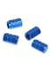 Generic - 4-Piece Dust Proof Car Tyre Valve Stem Cap