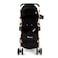 Teknum Reversible Trip Stroller w / Blue Ace Diaper Bag - Black
