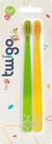 Flipper Toothbrush Flp Twigo Kids 2in1 Green &amp; Yellow