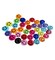 Colorful Round Beads for DIY Jewelry Making, Bracelet Earring Necklace DIY Craft Supplies Hair Accessories ( 250 Pcs)